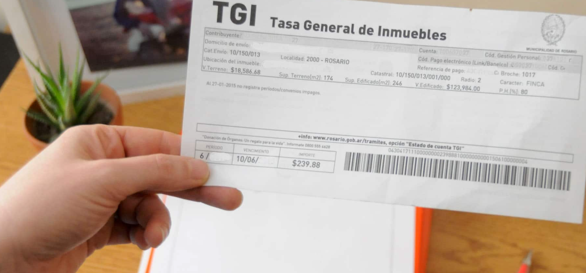 La Municipalidad aplicará un descuento del 15% por el pago anualizado de la TGI